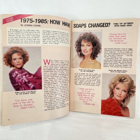 Soap Opera Digest November 21 1985 10th Anniversary Issue Collector's Edition - Picture 3 of 4